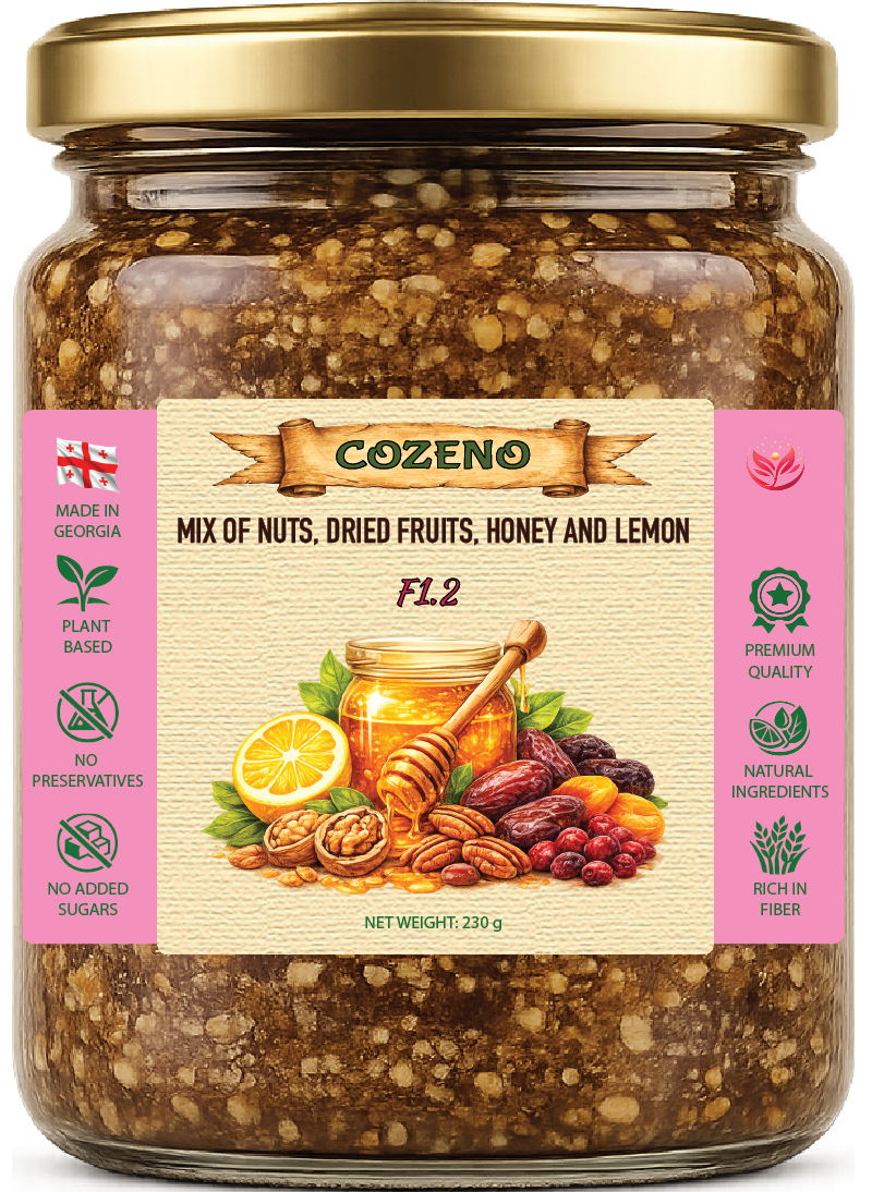 COZENO F1.2, 230 g glass jar