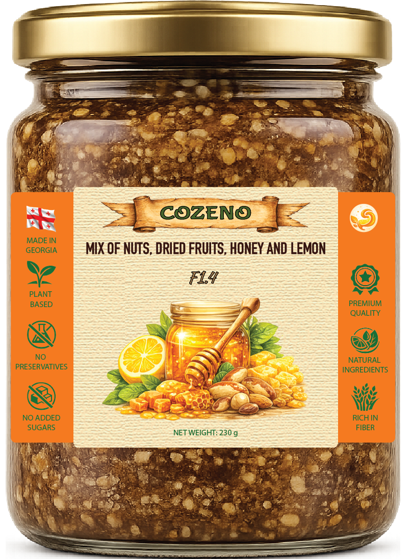 COZENO F1.4, 230 g glass jar