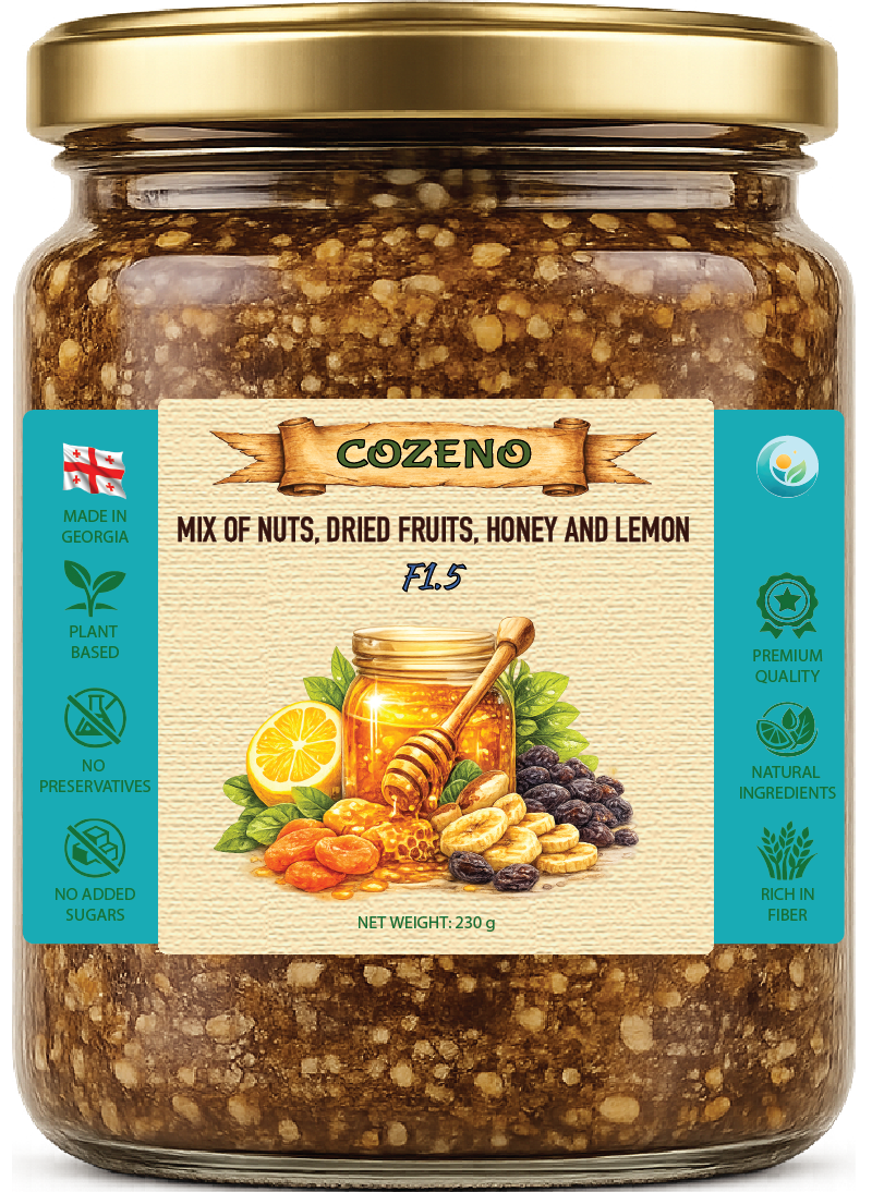 COZENO F1.5, 230 g glass jar