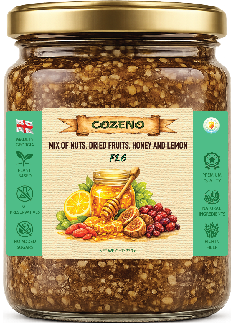 COZENO F1.6, 230 g glass jar