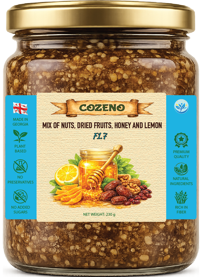 COZENO F1.7, 230 g glass jar
