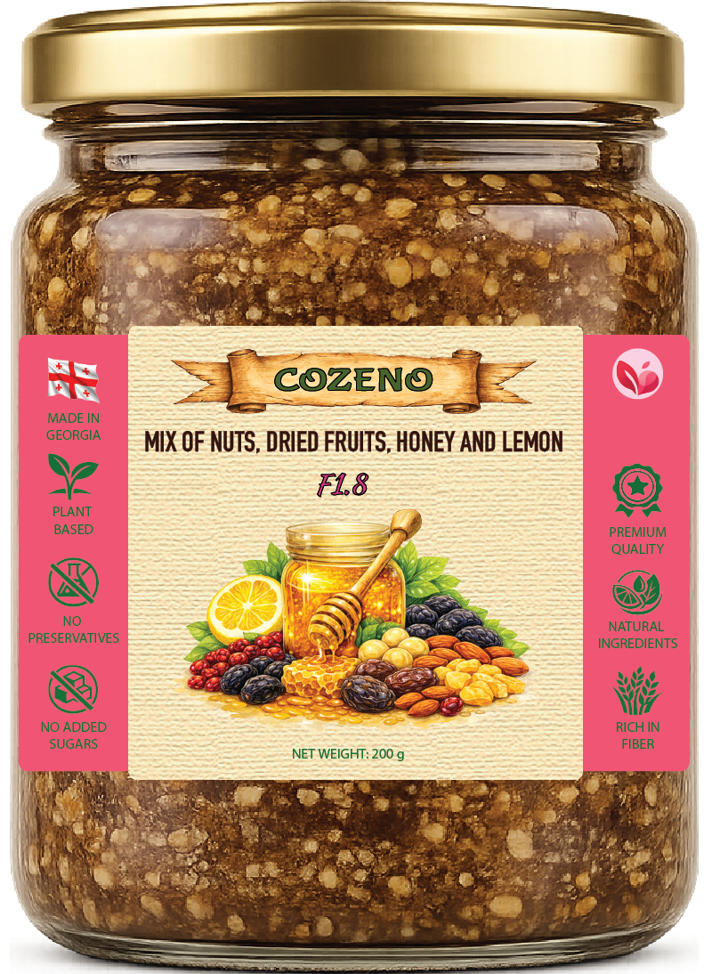 COZENO F1.8, 230 g glass jar
