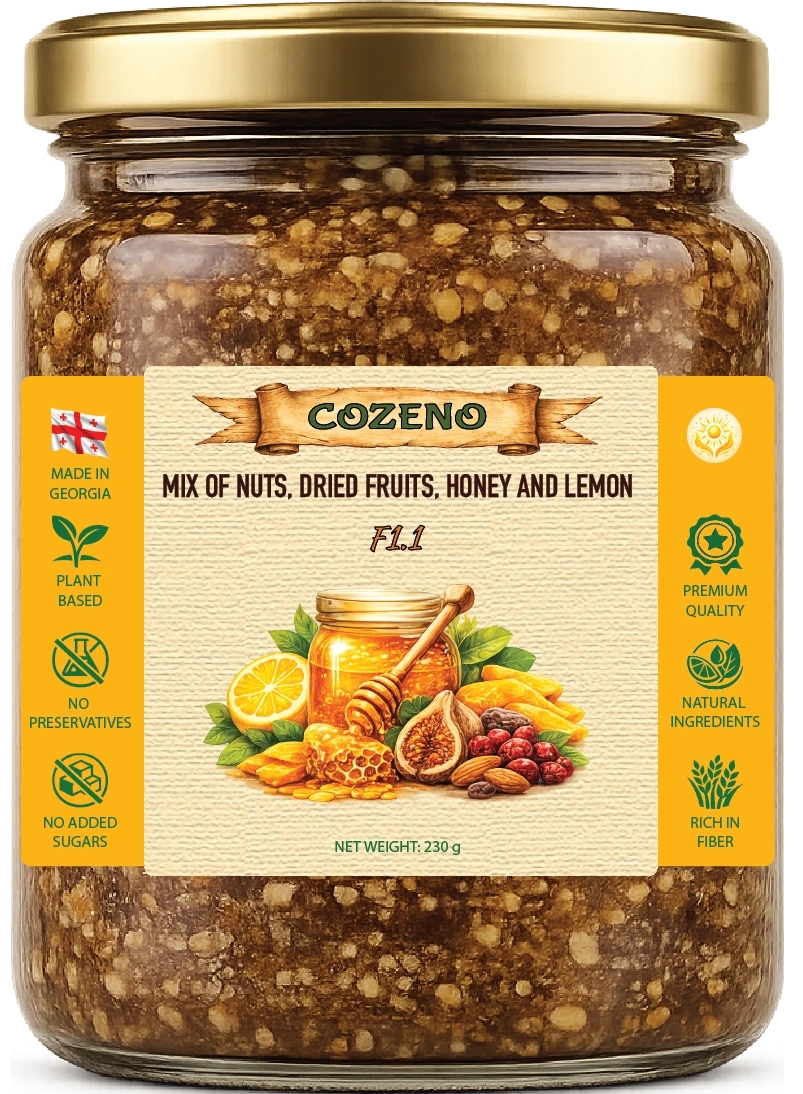 COZENO F1.1, 230 g glass jar