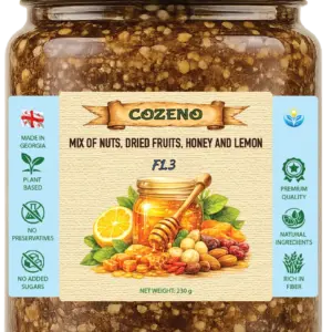 COZENO F1.3, 230 g glass jar