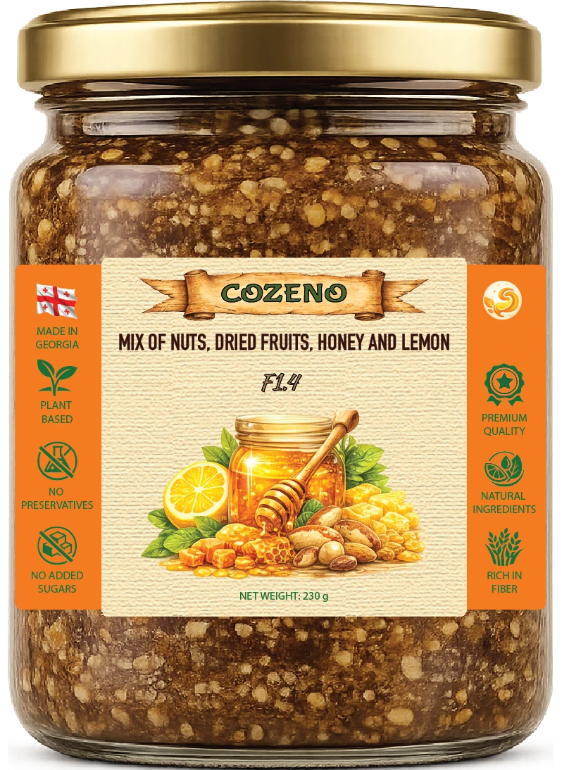 COZENO F1.4, 230 g glass jar